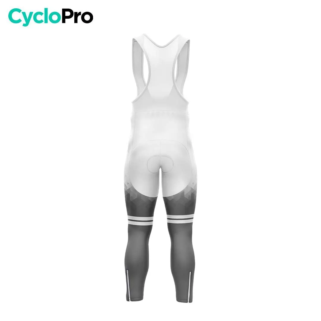 TENUE CYCLISTE AUTOMNE HOMME NOIRE - CRISTAL+