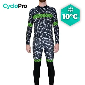 Tenue cycliste automne Verte Homme - Atmosphère+