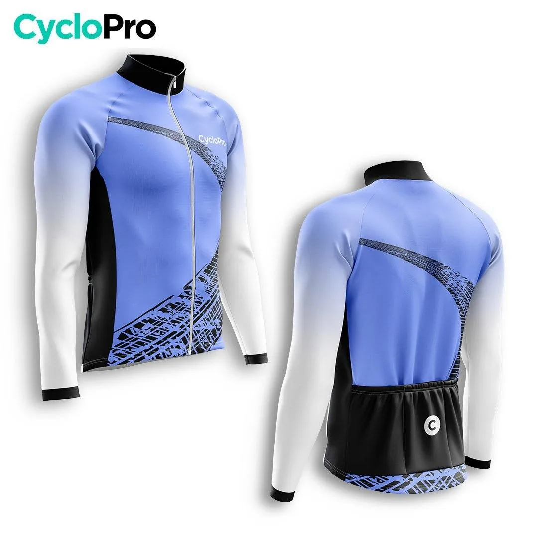 TENUE CYCLISTE HIVER HOMME BLEU - TRACE+