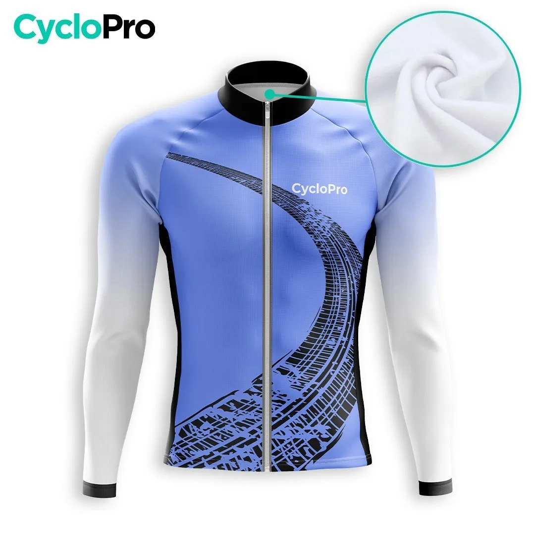 TENUE CYCLISTE HIVER HOMME BLEU - TRACE+