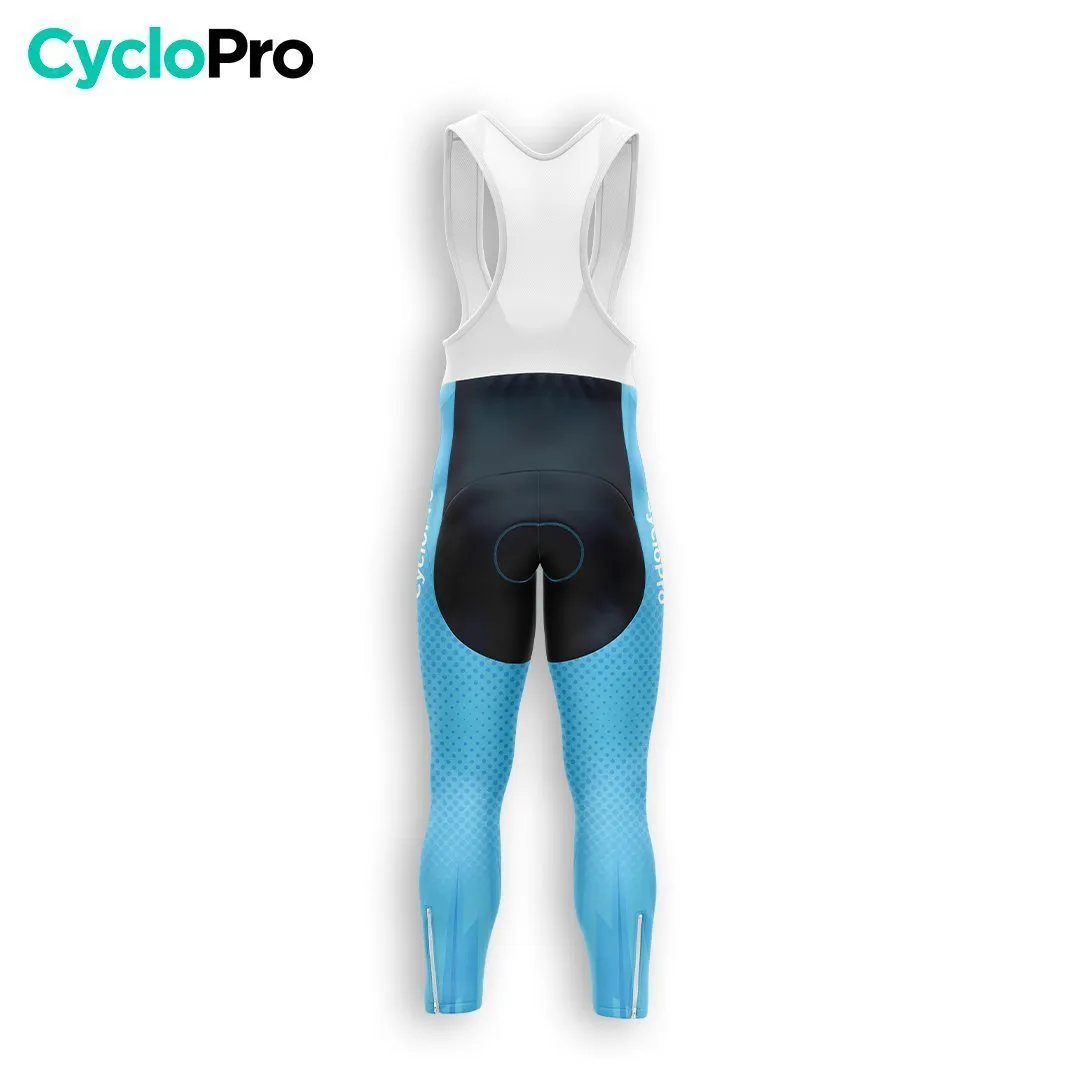 TENUE CYCLISTE HIVER HOMME BLEUE - SPEED+