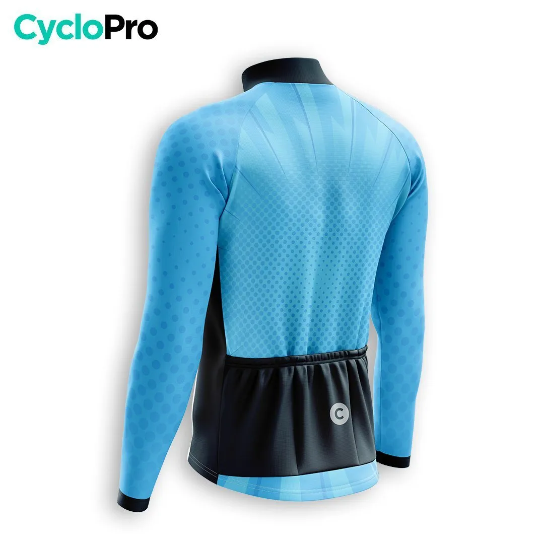 TENUE CYCLISTE HIVER HOMME BLEUE - SPEED+