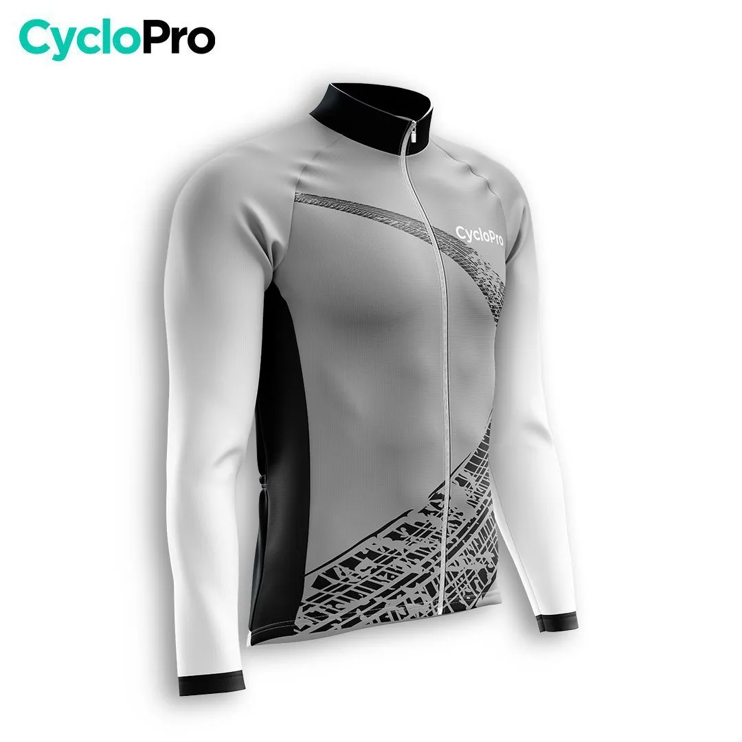 TENUE CYCLISTE HIVER HOMME GRISE - TRACE+