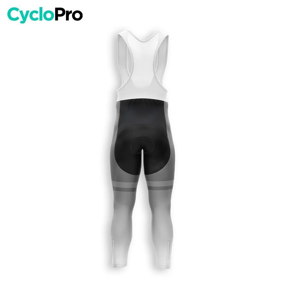 TENUE CYCLISTE HIVER HOMME GRISE - TRACE+