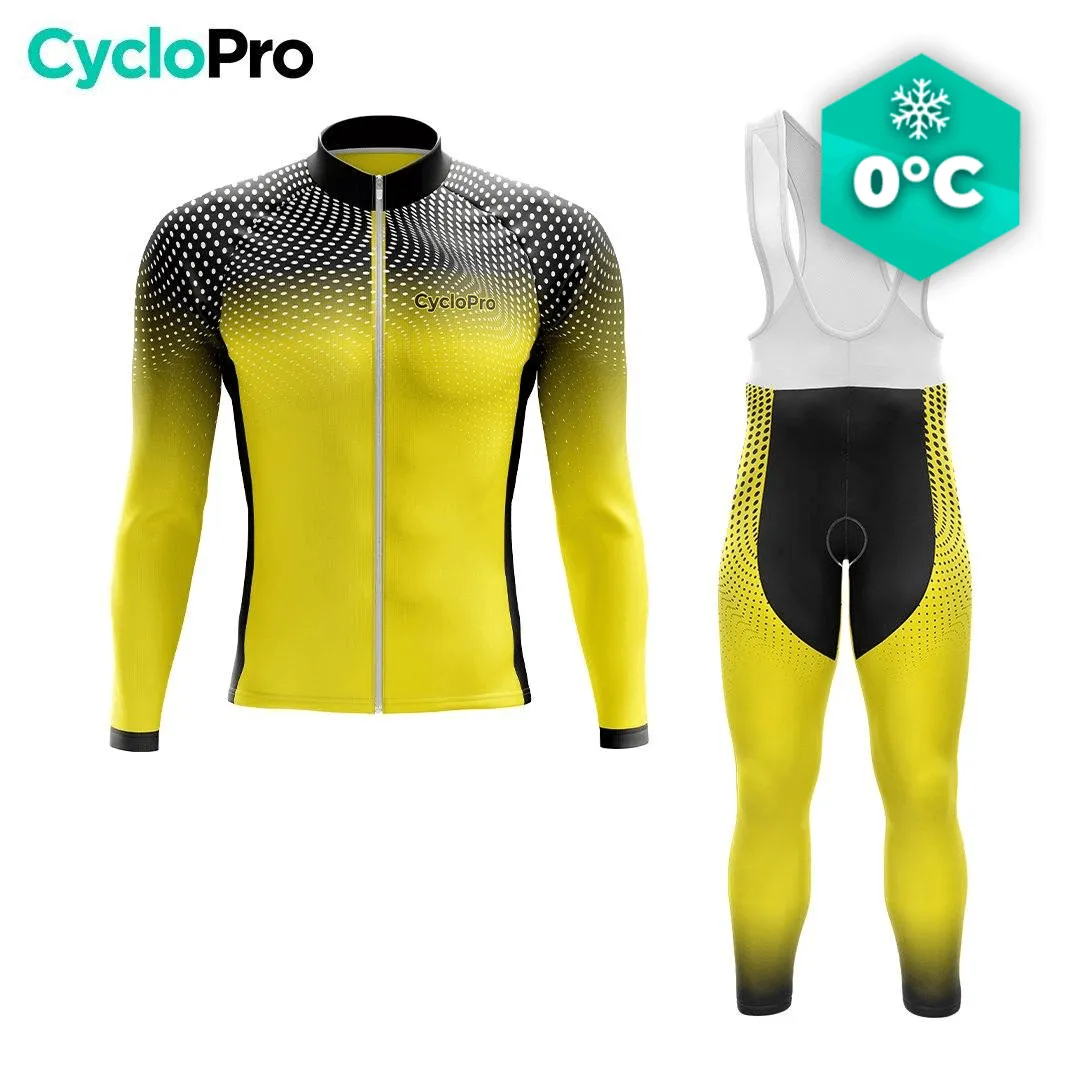 TENUE CYCLISTE HIVER HOMME JAUNE - DIMENSION+