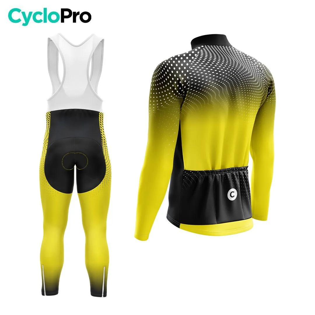 TENUE CYCLISTE HIVER HOMME JAUNE - DIMENSION+