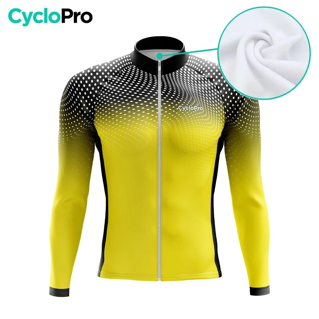 TENUE CYCLISTE HIVER HOMME JAUNE - DIMENSION+