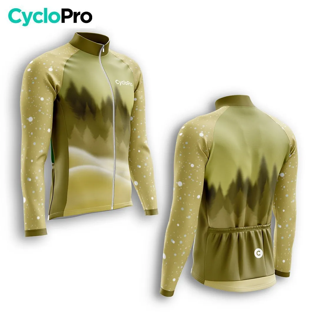 TENUE CYCLISTE HIVER HOMME JAUNE - SNOW+