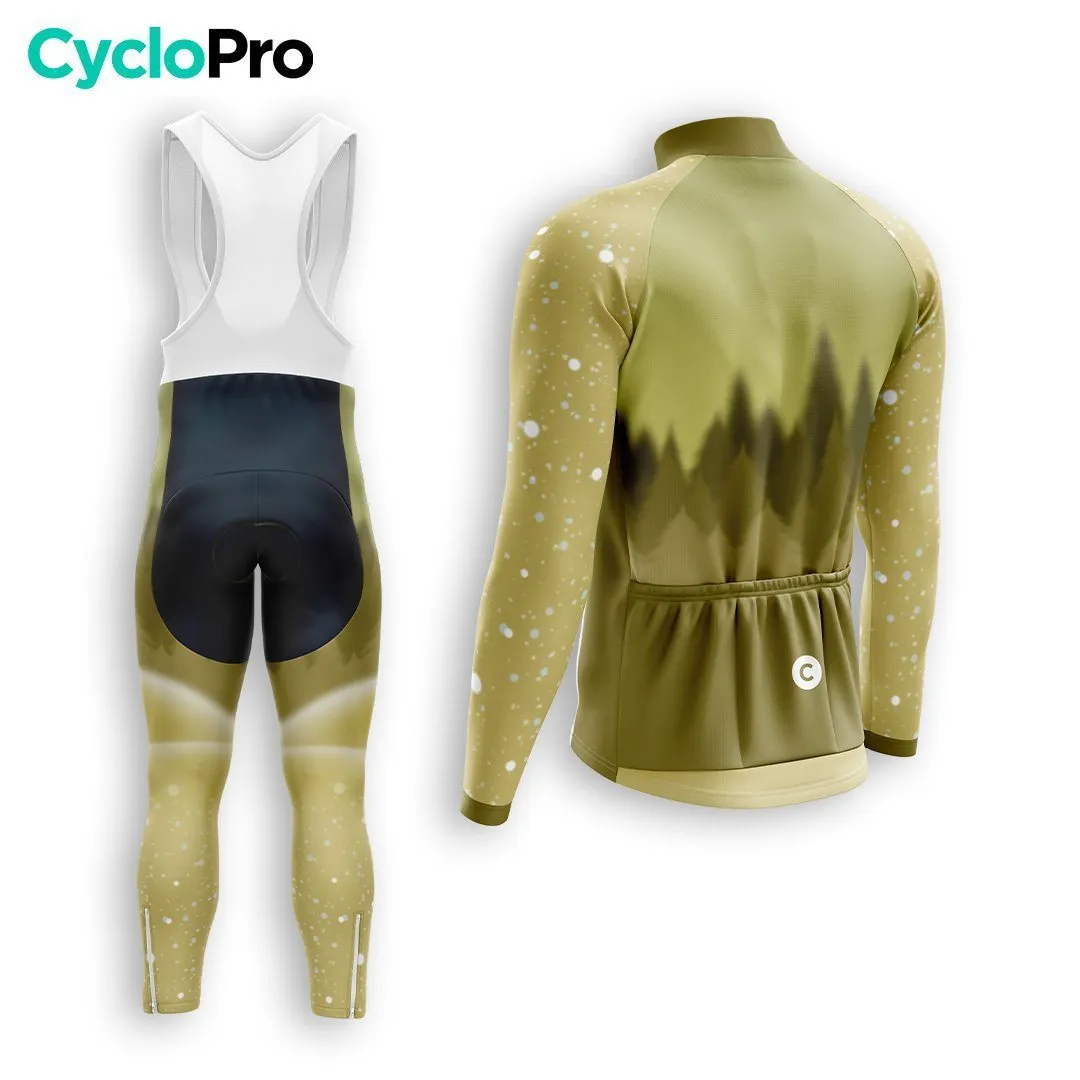 TENUE CYCLISTE HIVER HOMME JAUNE - SNOW+