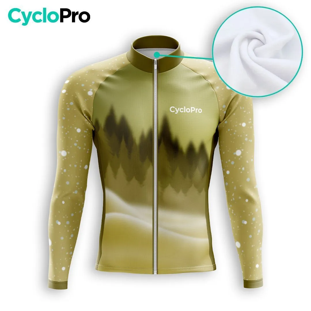 TENUE CYCLISTE HIVER HOMME JAUNE - SNOW+