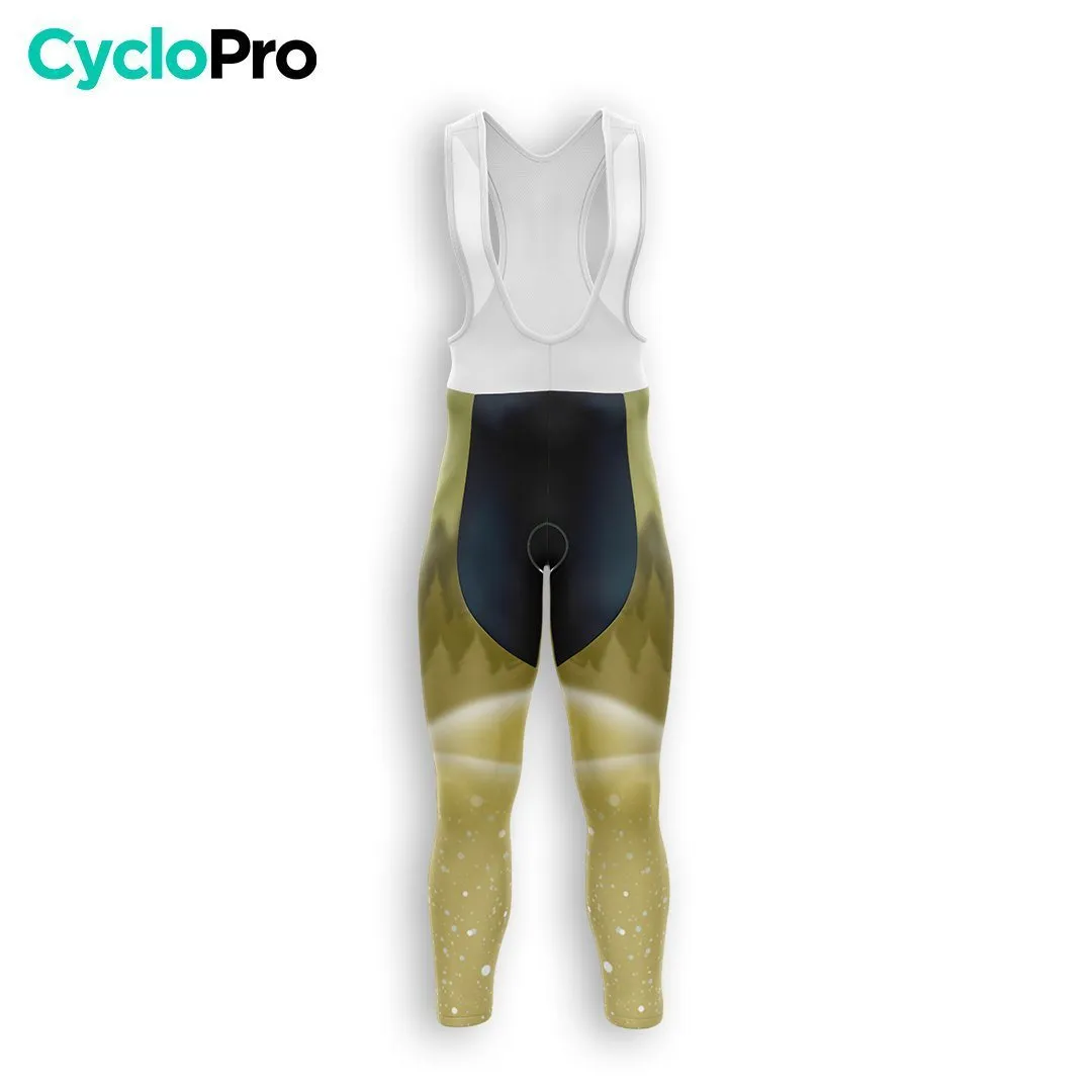 TENUE CYCLISTE HIVER HOMME JAUNE - SNOW+