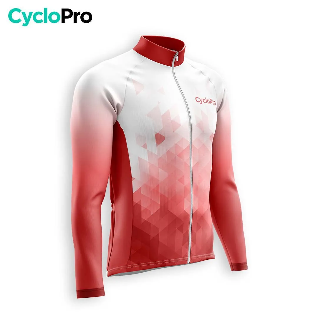 TENUE CYCLISTE HIVER HOMME ROUGE - CRISTAL+