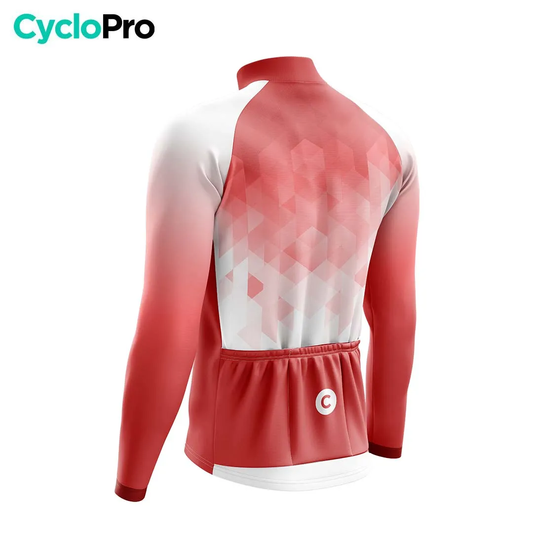 TENUE CYCLISTE HIVER HOMME ROUGE - CRISTAL+