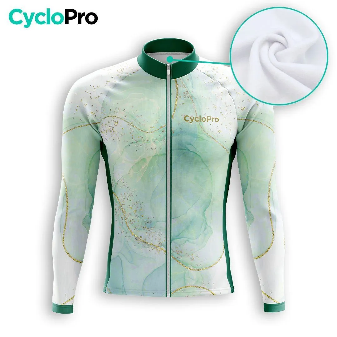 TENUE CYCLISTE HIVER HOMME VERTE - TEINTE+