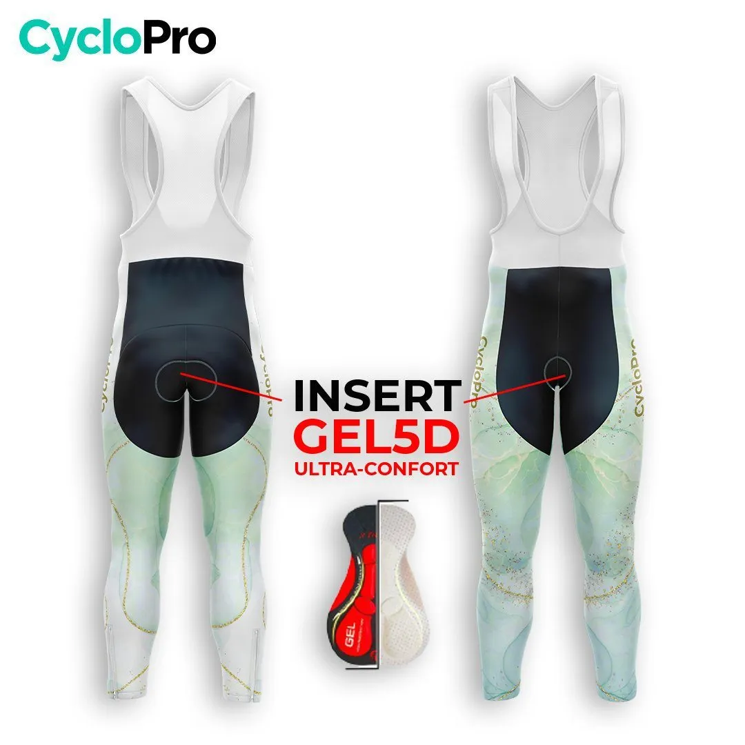 TENUE CYCLISTE HIVER HOMME VERTE - TEINTE+