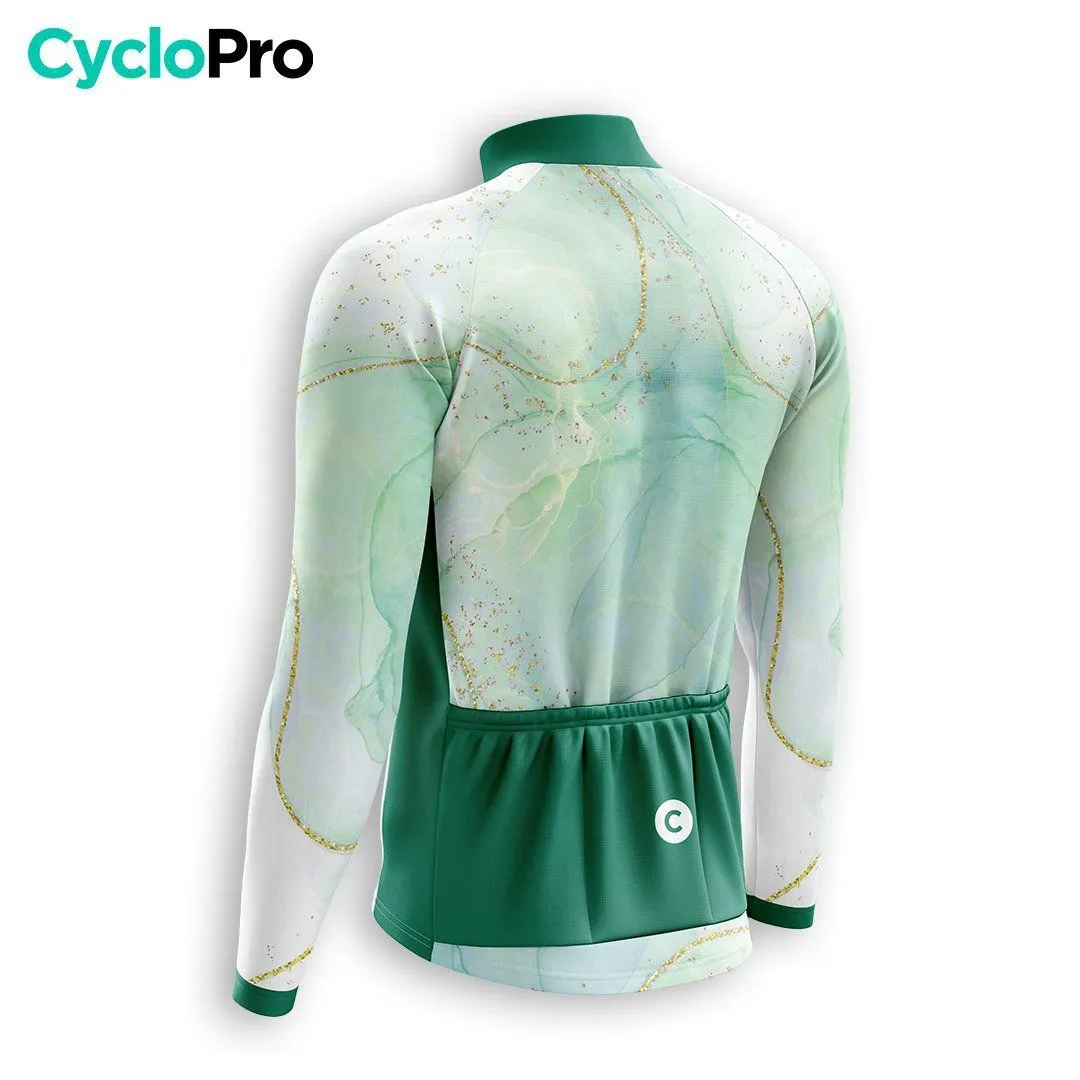 TENUE CYCLISTE HIVER HOMME VERTE - TEINTE+