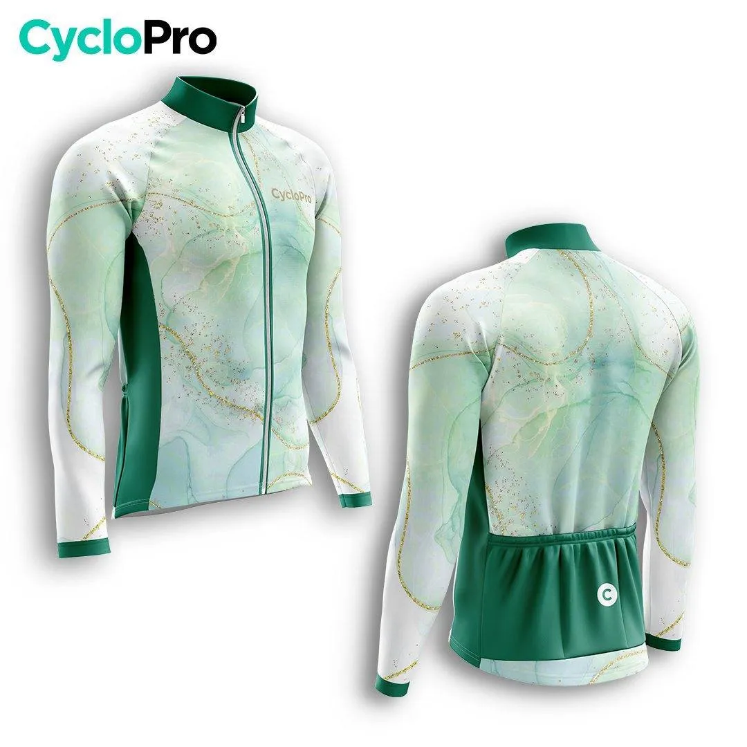 TENUE CYCLISTE HIVER HOMME VERTE - TEINTE+