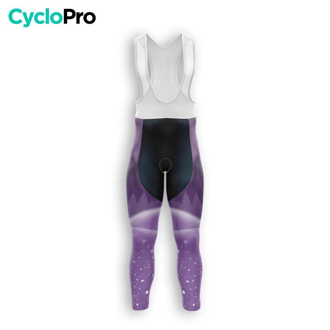 TENUE CYCLISTE HIVER HOMME VIOLET - SNOW+