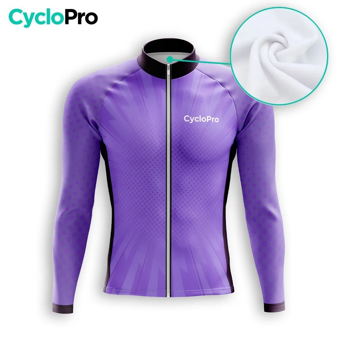 TENUE CYCLISTE HIVER HOMME VIOLET - SPEED+