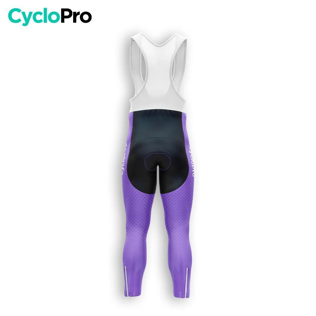 TENUE CYCLISTE HIVER HOMME VIOLET - SPEED+