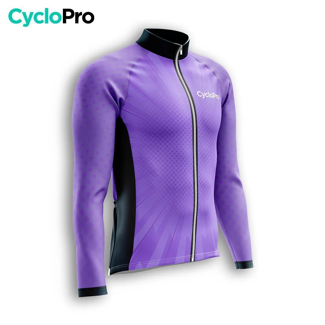 TENUE CYCLISTE HIVER HOMME VIOLET - SPEED+