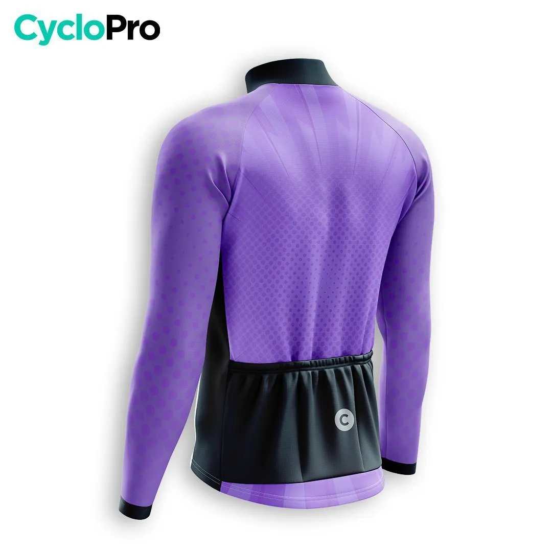 TENUE CYCLISTE HIVER HOMME VIOLET - SPEED+