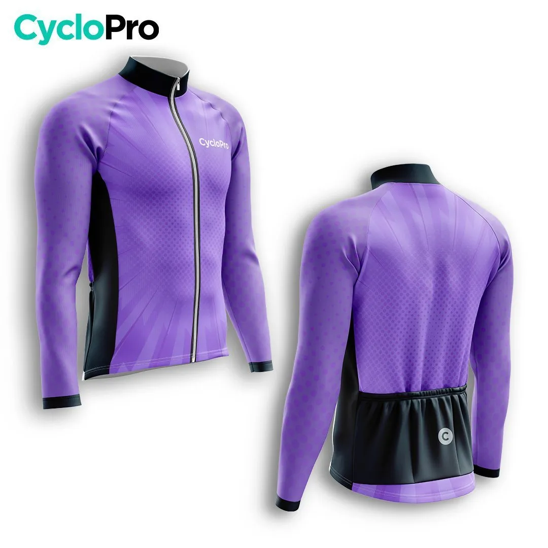 TENUE CYCLISTE HIVER HOMME VIOLET - SPEED+