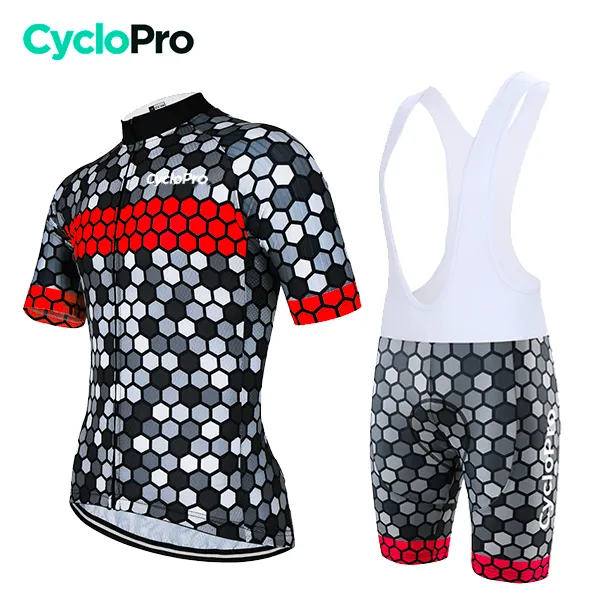 Tenue De Cyclisme Rouge - Atmosphère+ - DESTOCKAGE