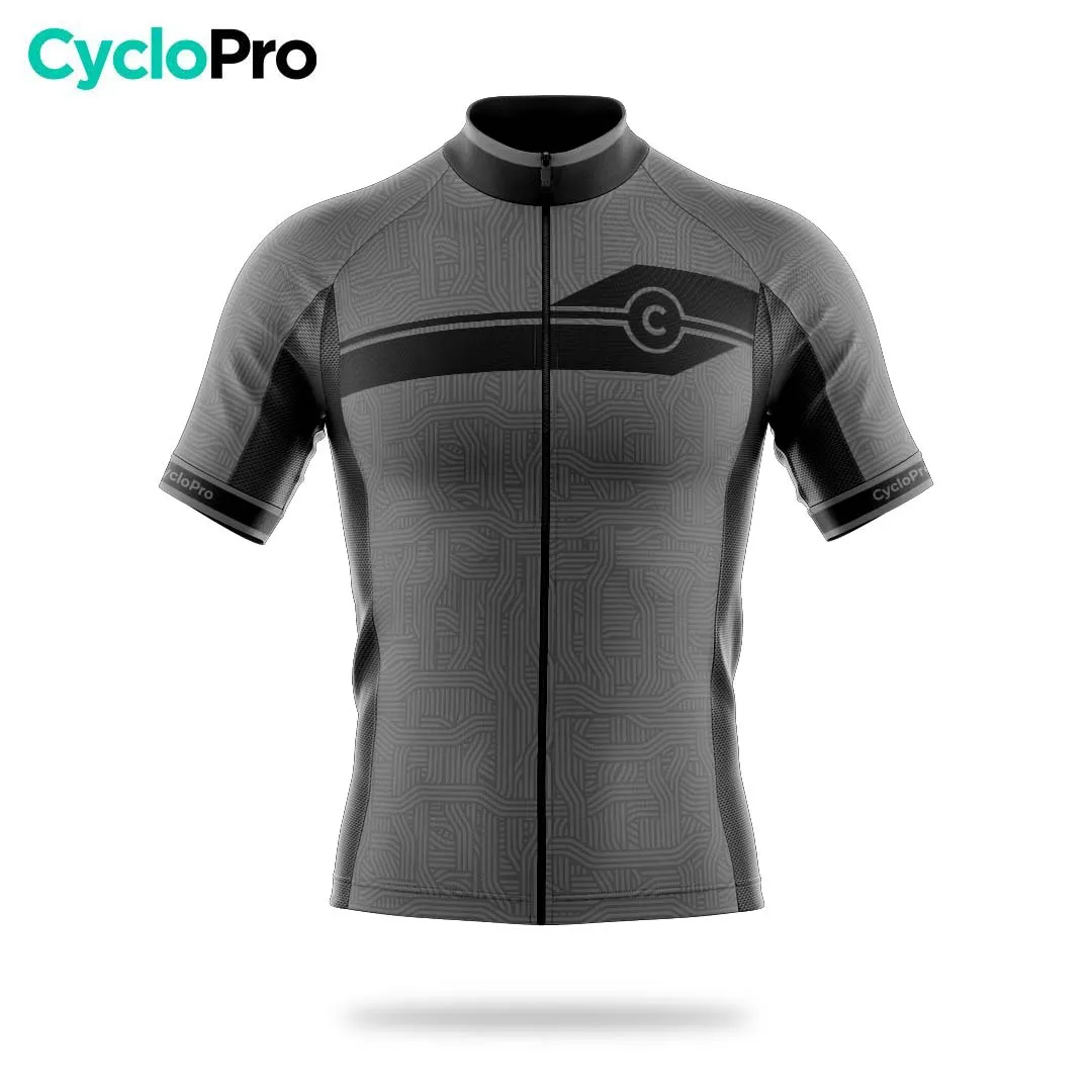 TENUE DE CYCLISME ÉTÉ HOMME GRISE - DIAMOND+