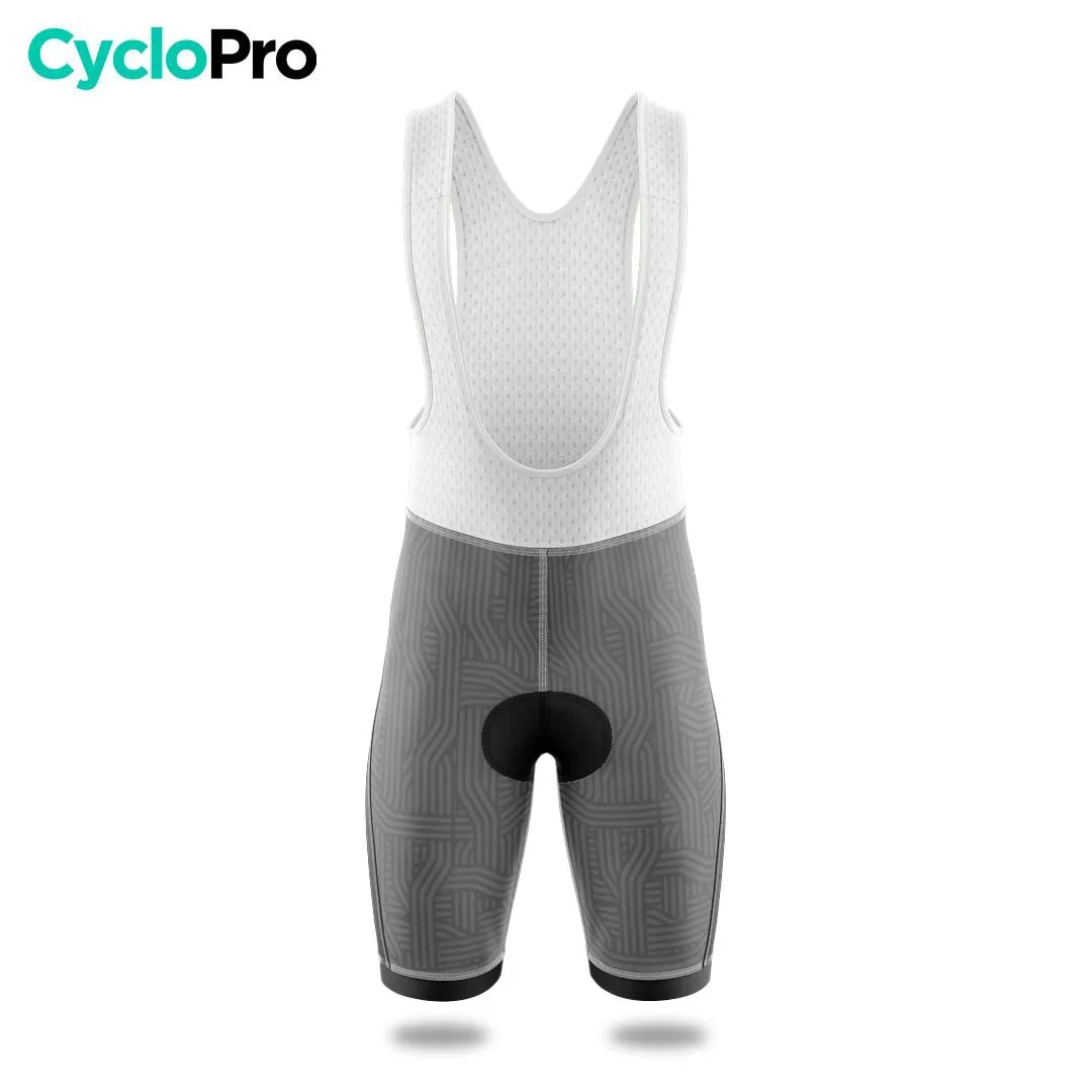 TENUE DE CYCLISME ÉTÉ HOMME GRISE - DIAMOND+