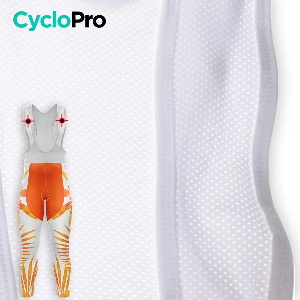 TENUE DE CYCLISTE HIVER HOMME ORANGE - NATURA+