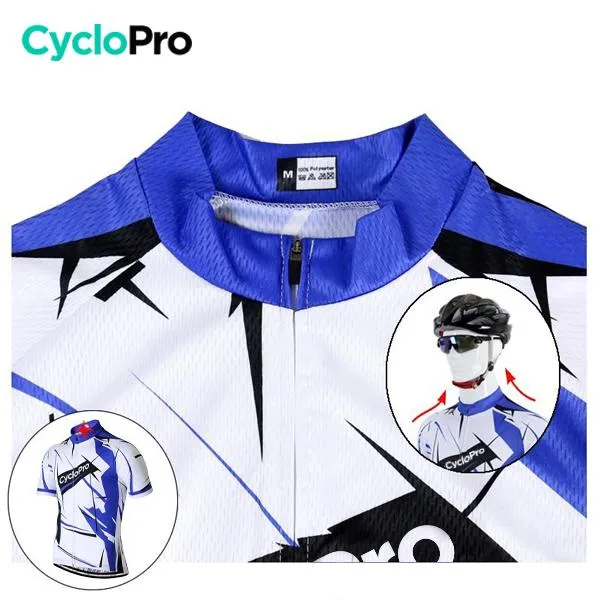 TENUE DE CYCLISTE ROUTE BLEUE - SENSAS+