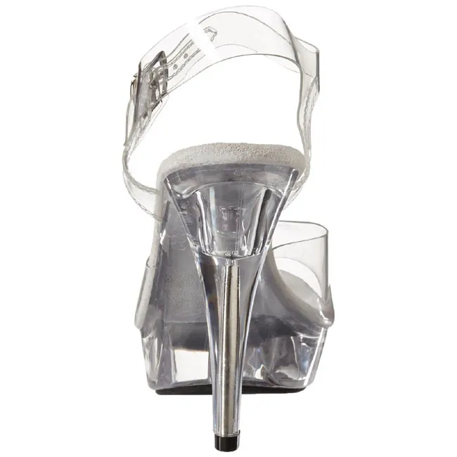 Transparent 13 cm COCKTAIL-508 Plateforme Sandales Hauts Talons