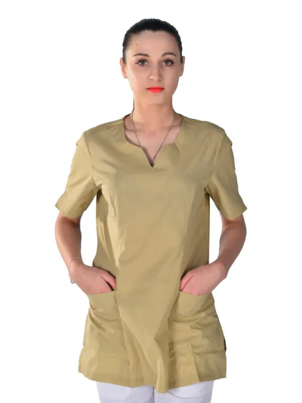 Tunique médicale beige Alice