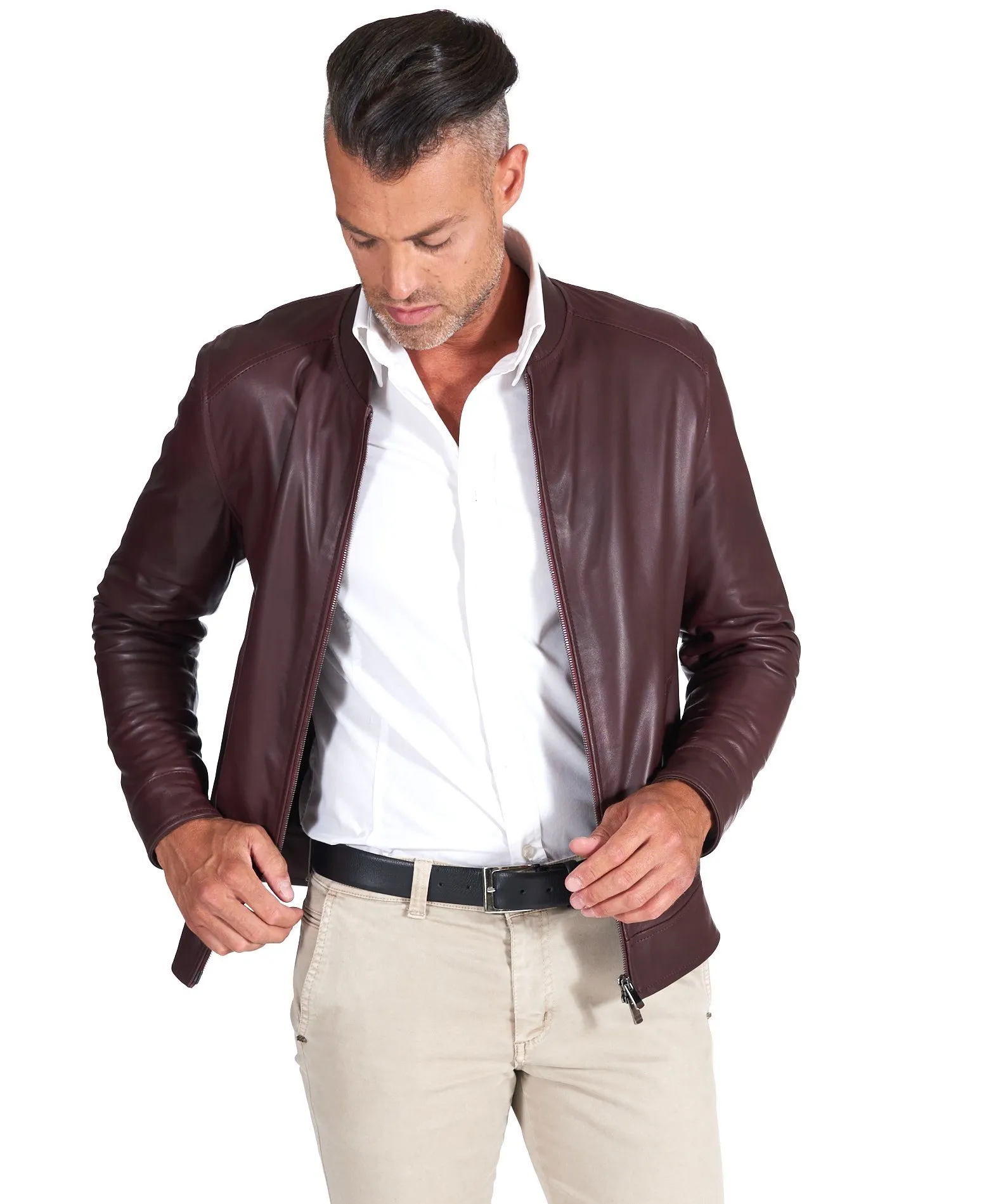 Veste cuir homme blouson cuir homme veste cuir Marlon