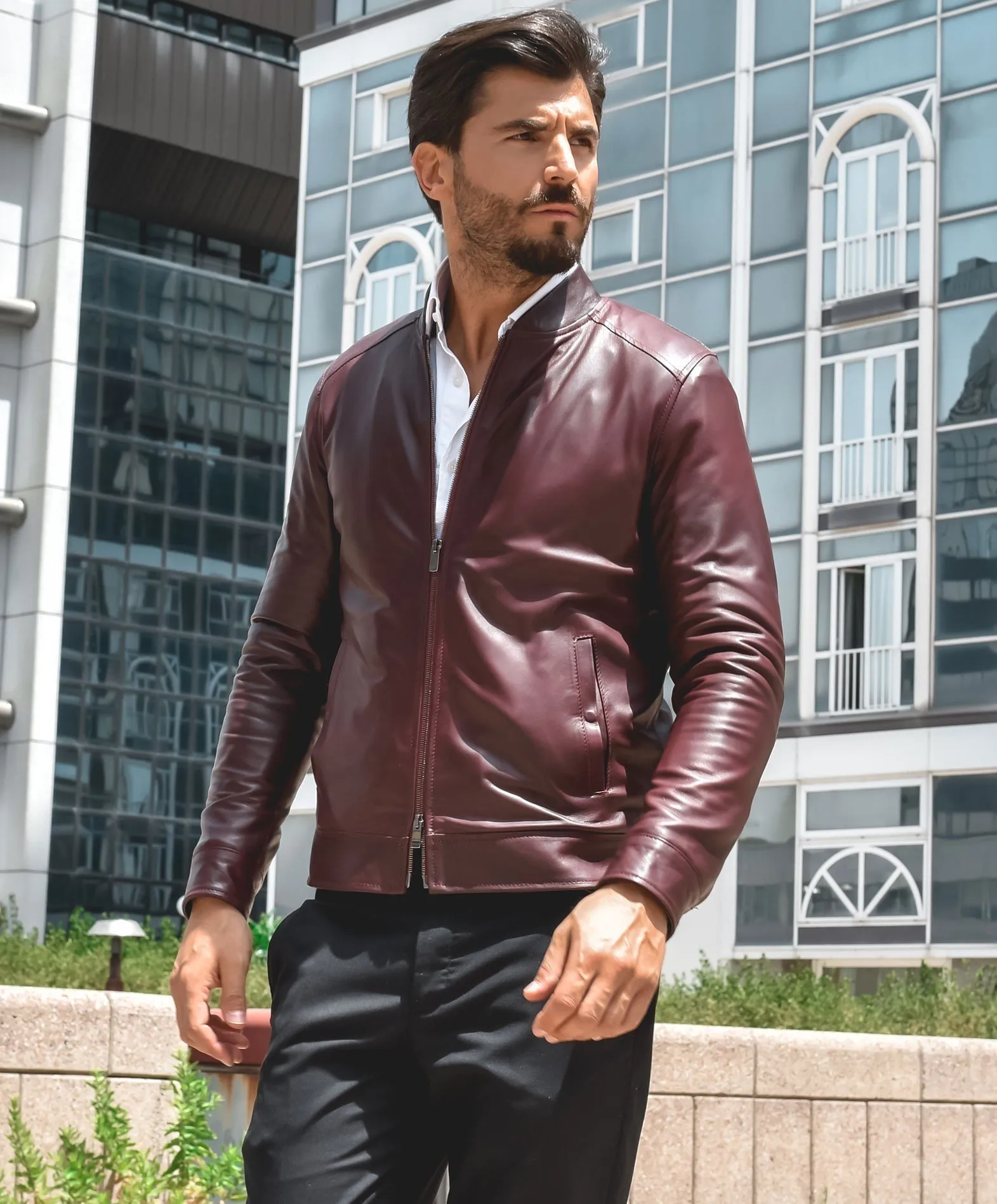 Veste cuir homme blouson cuir homme veste cuir Marlon