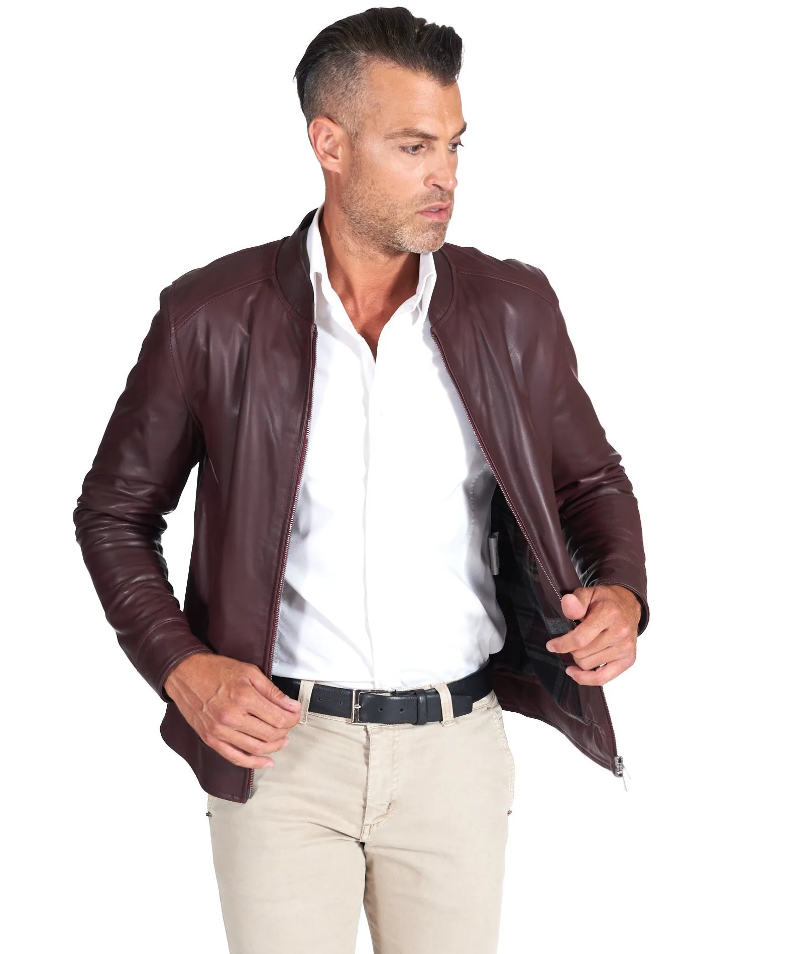 Veste cuir homme blouson cuir homme veste cuir Marlon