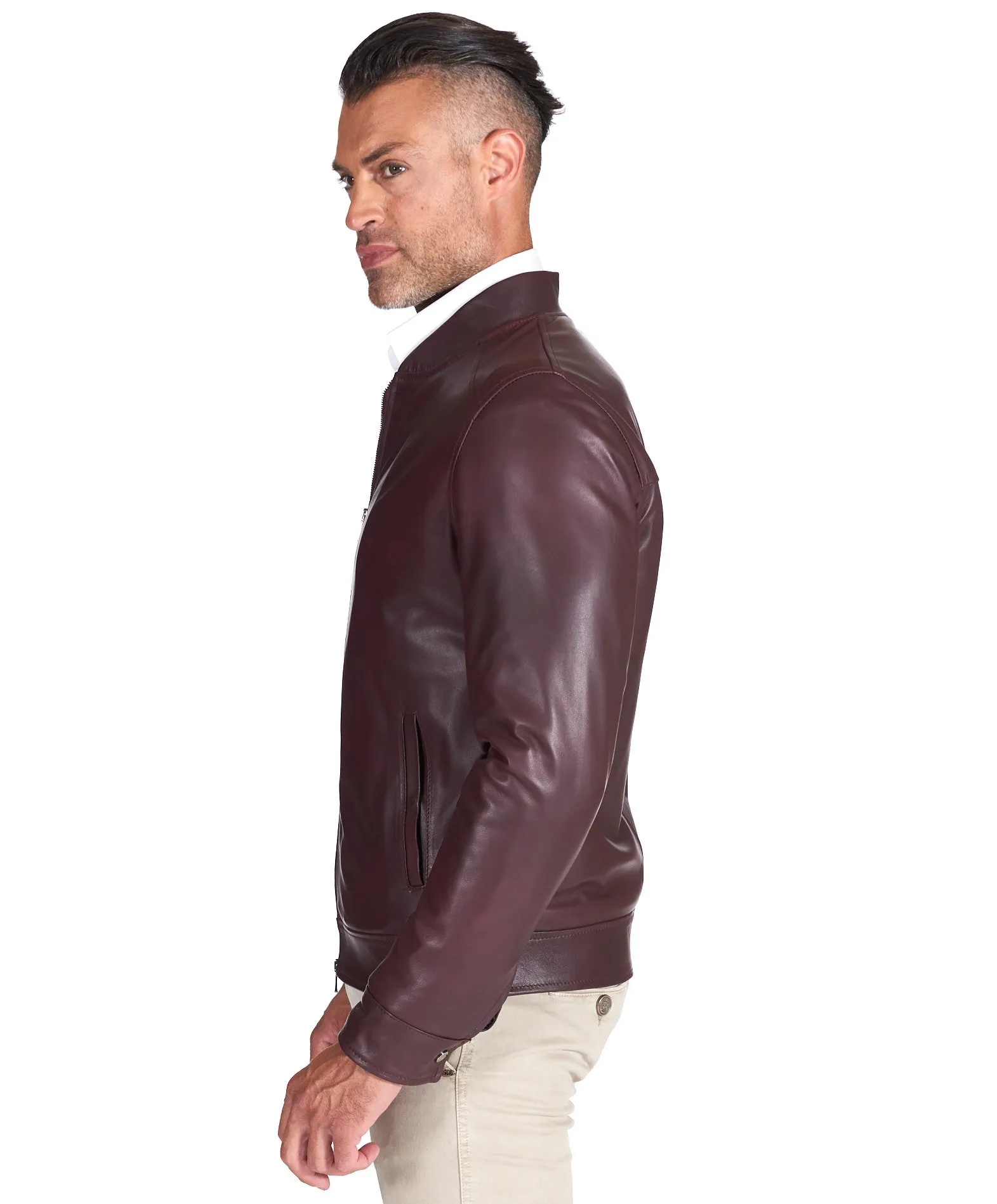 Veste cuir homme blouson cuir homme veste cuir Marlon