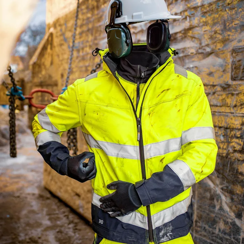 Veste de Travail Softshell Haute-Visibilté MALAGA - DASSY