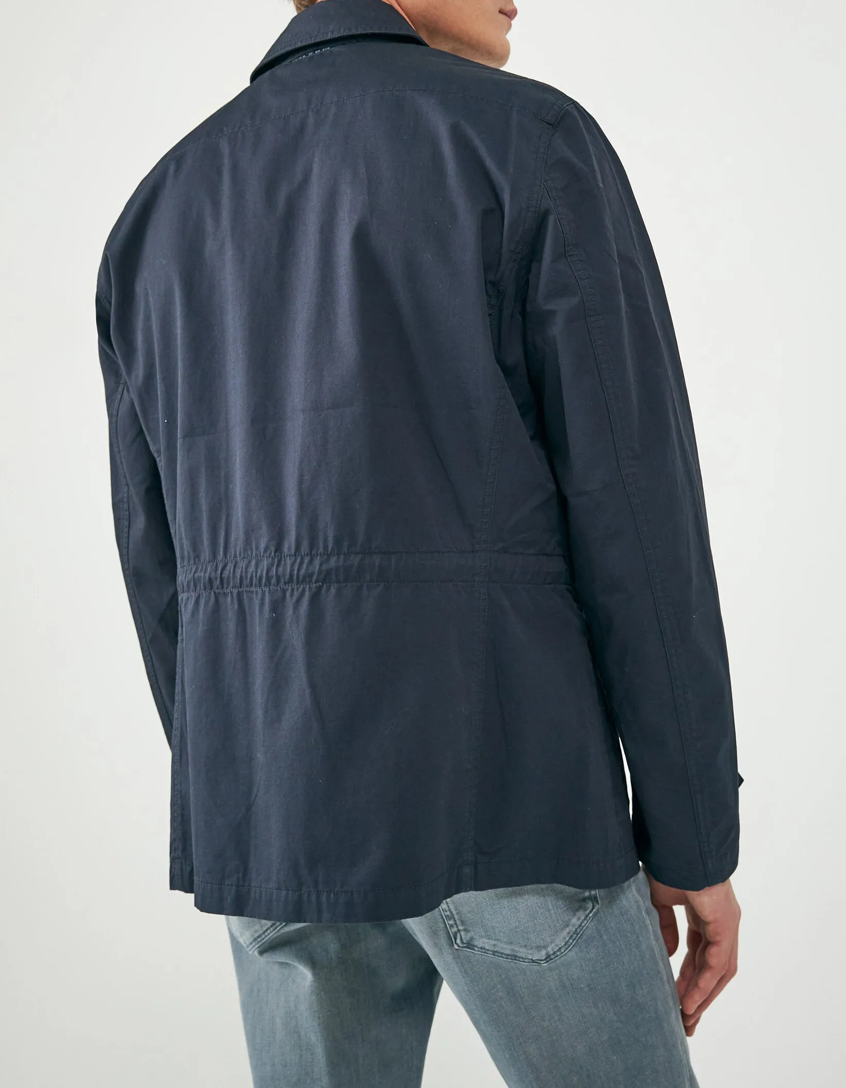 Veste saharienne marine Homme