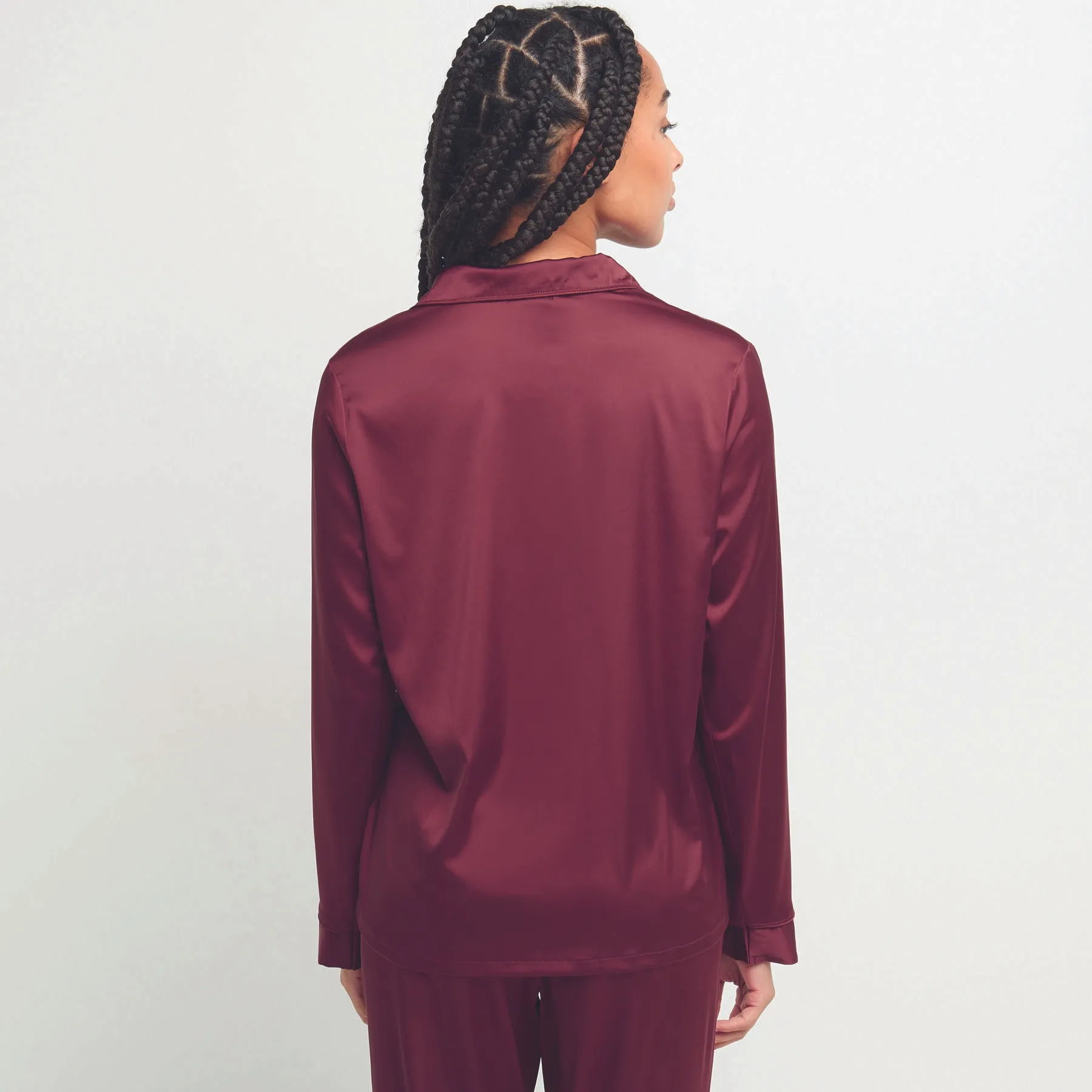 VESTE SATIN ROUGE | RougeGorge