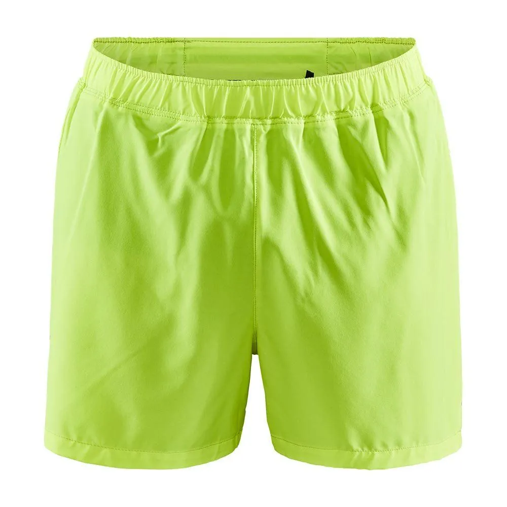 Vêtements de sport Craft Homme | Short de running léger et fonctionnel Craft ADV Essence 5" Stretch Short Yellow pour homme